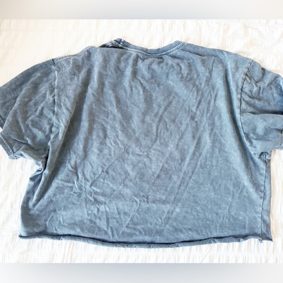 Gameday Couture Carolina Gamecocks Cropped Oversized Tee Crop Gray Size XL - Picture 3 of 3